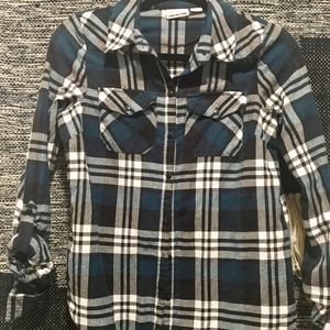 Blue & Black Flannel